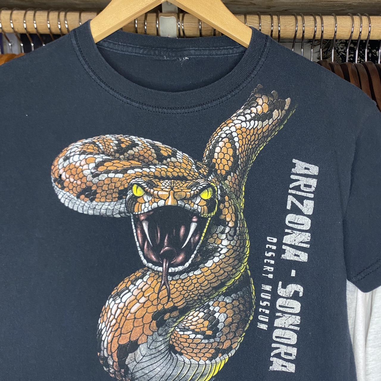 Vintage Y2K Rattlesnake T-shirt 2000s / Fits like a... - Depop