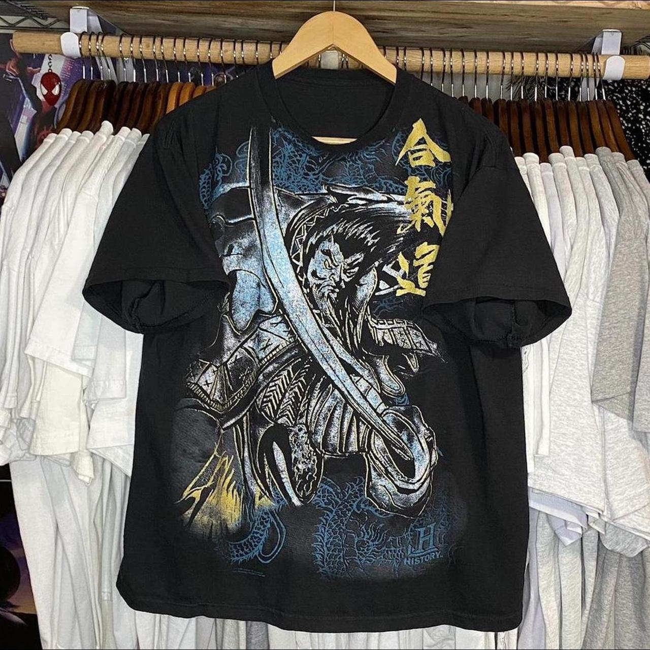 Vintage Y2K Samurai T-shirt , 2000s / Fits like a...