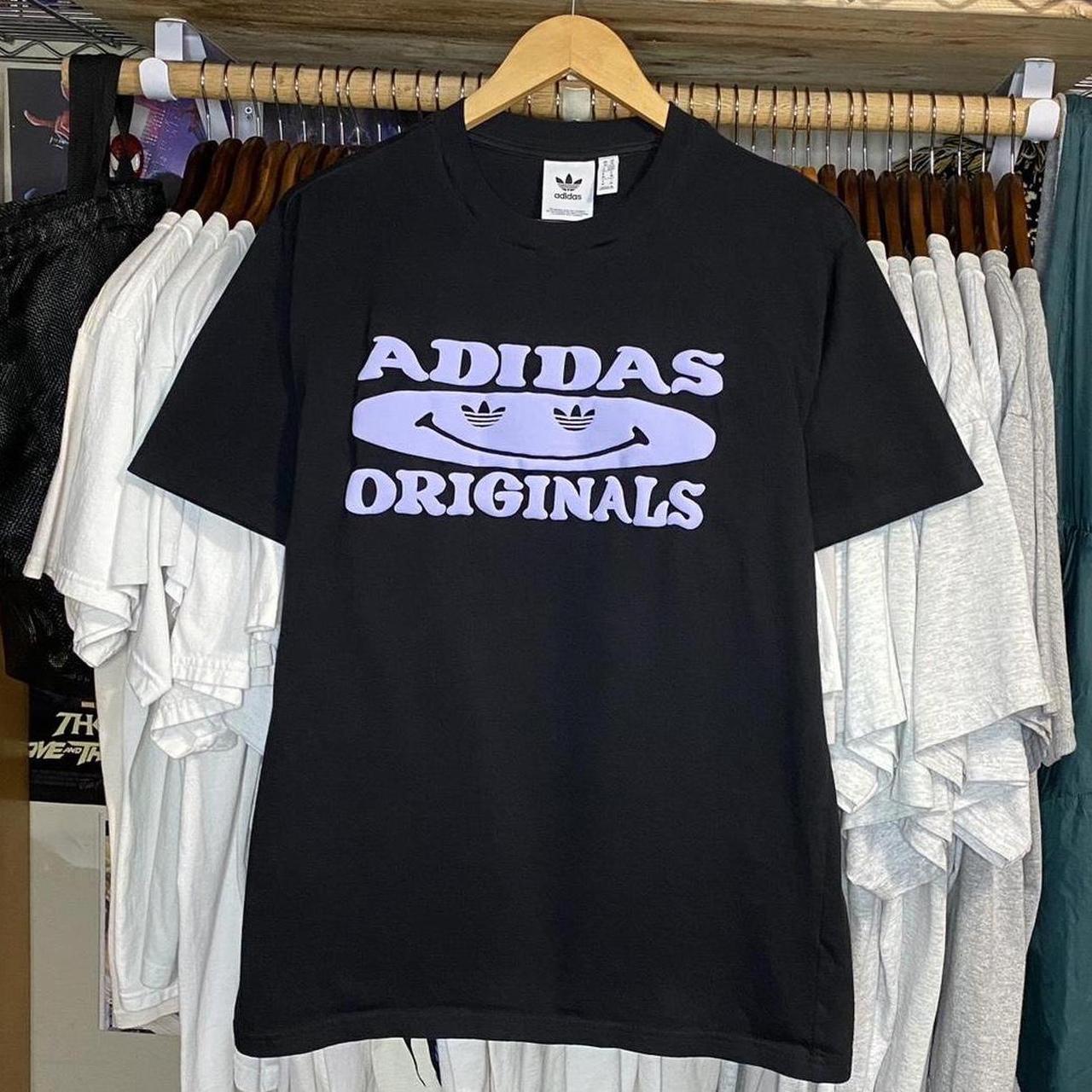 Adidas smiley best sale face shirt