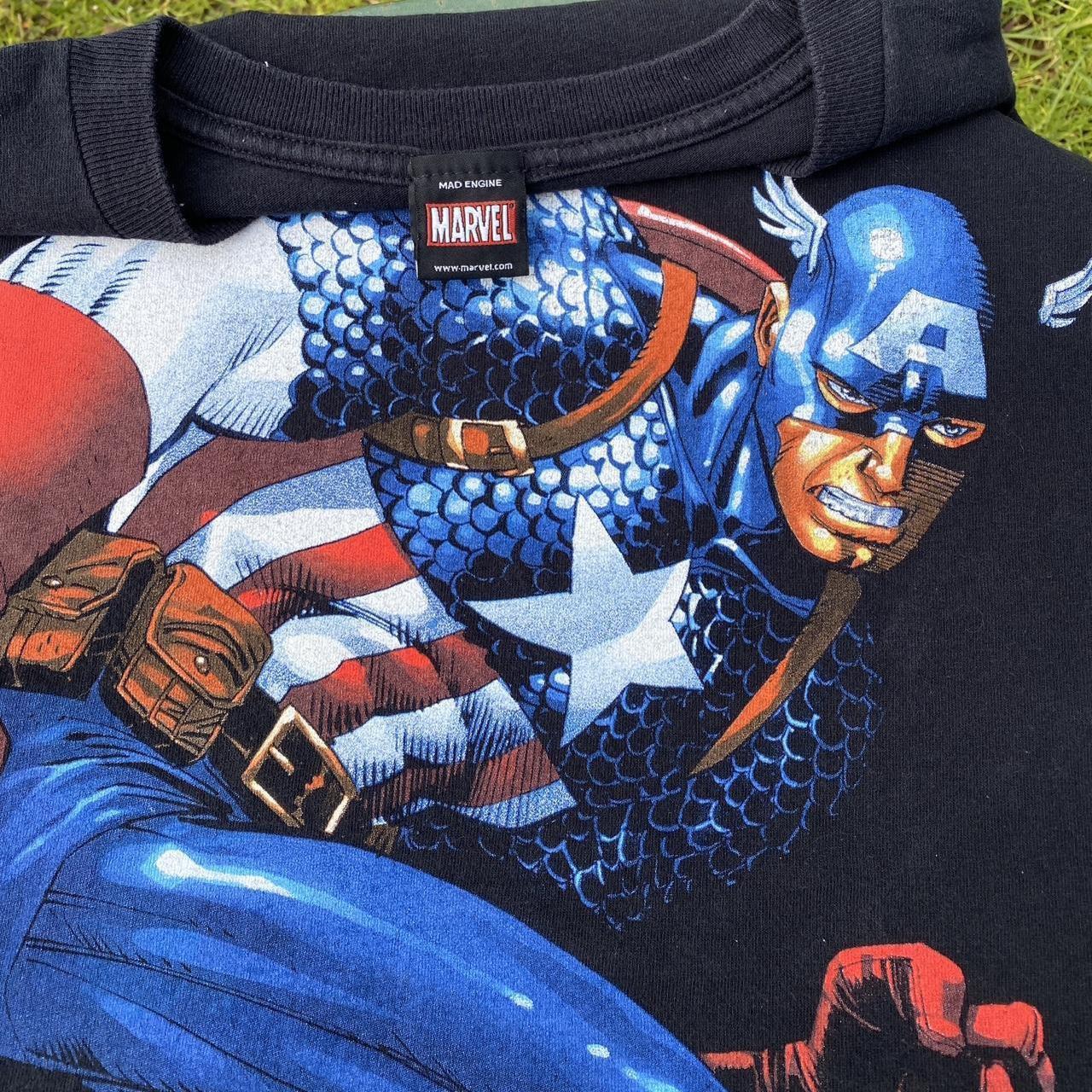 Mad Engine 1st WW Marvel fashion Captain America