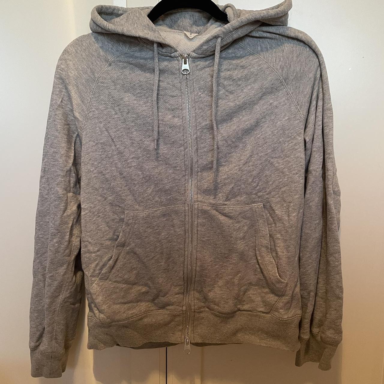 Women's Grey Hoodie | Depop