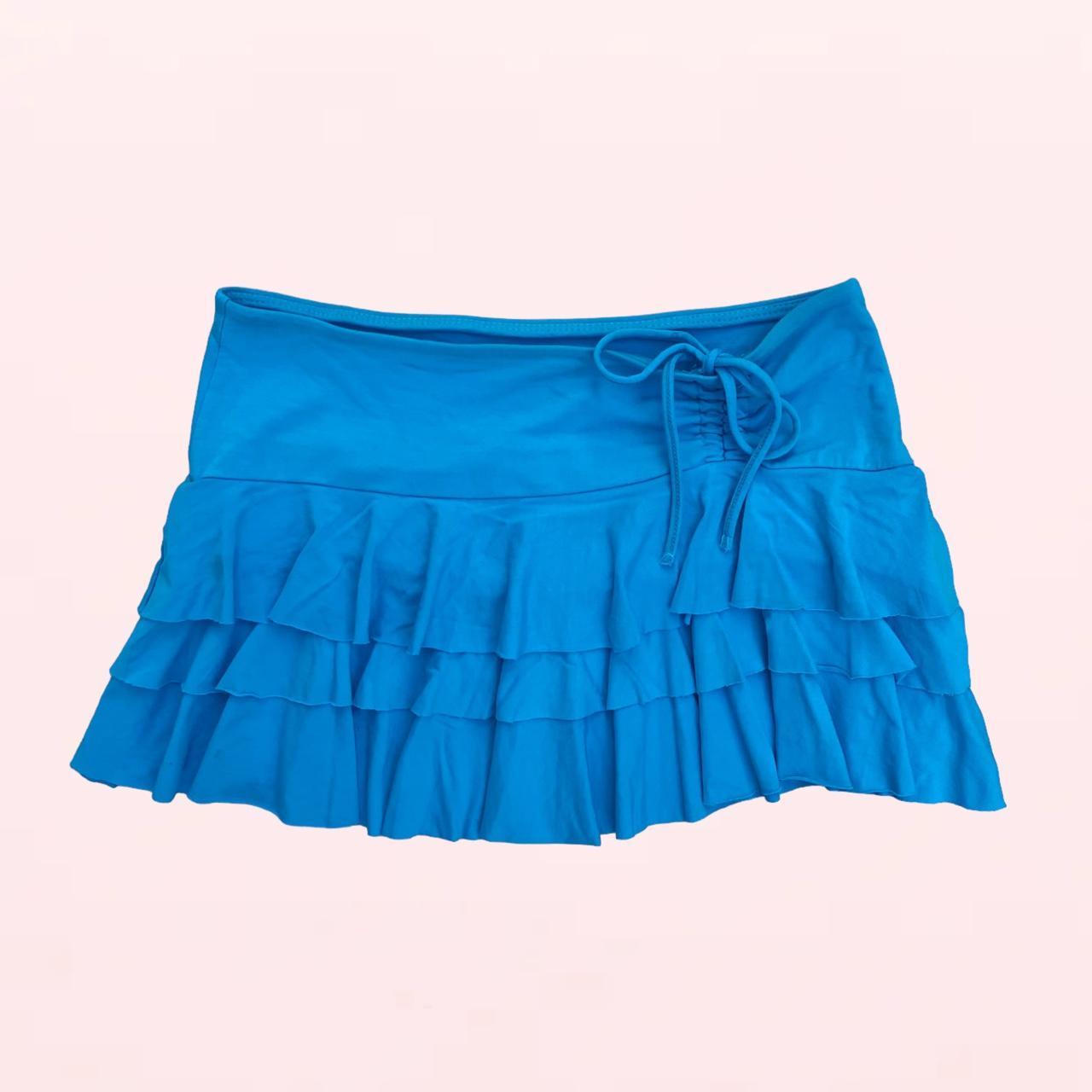 New Look Women S Blue Skirt Depop