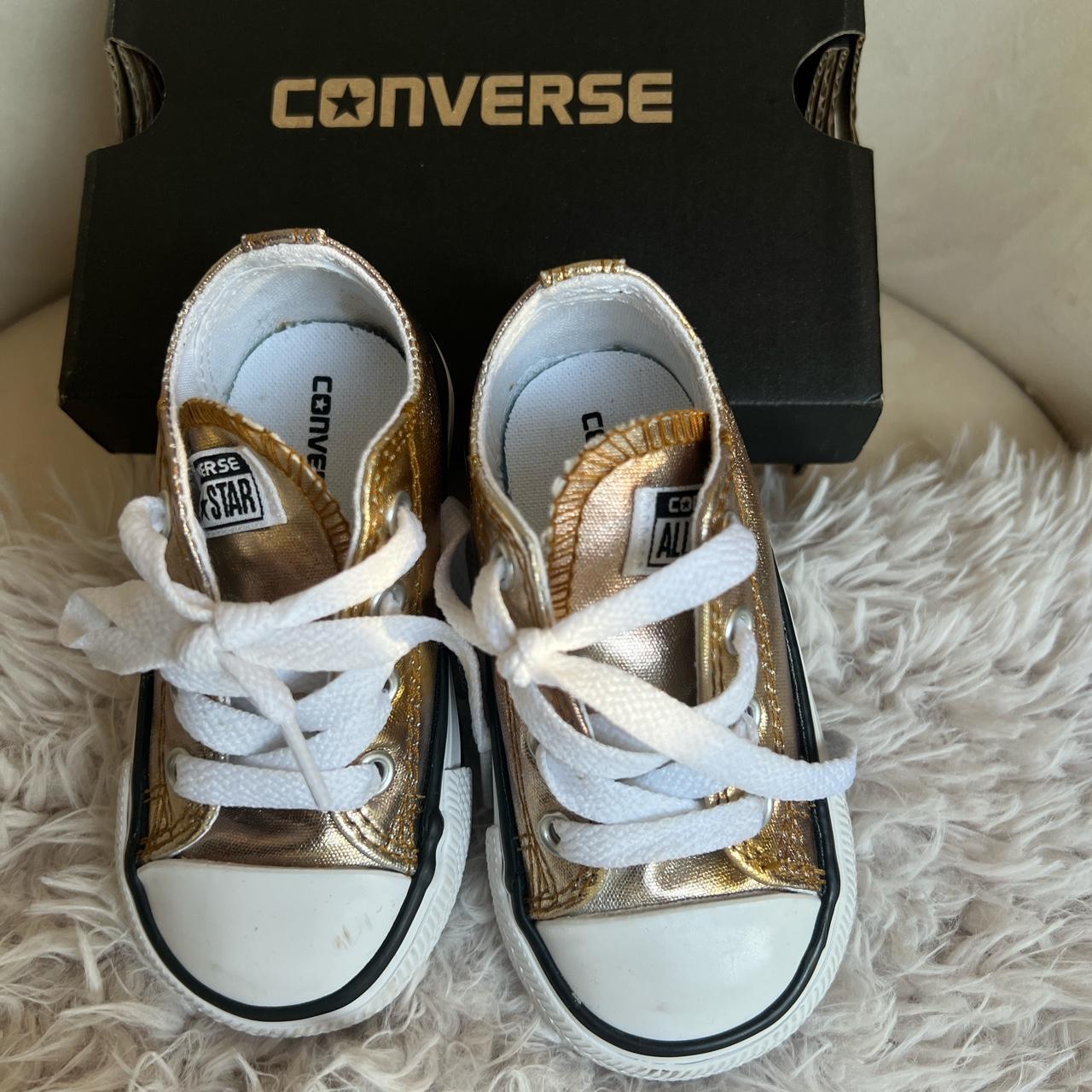 Trainers Gold Toddler Converse Kids Girls Toddler Gold Converse