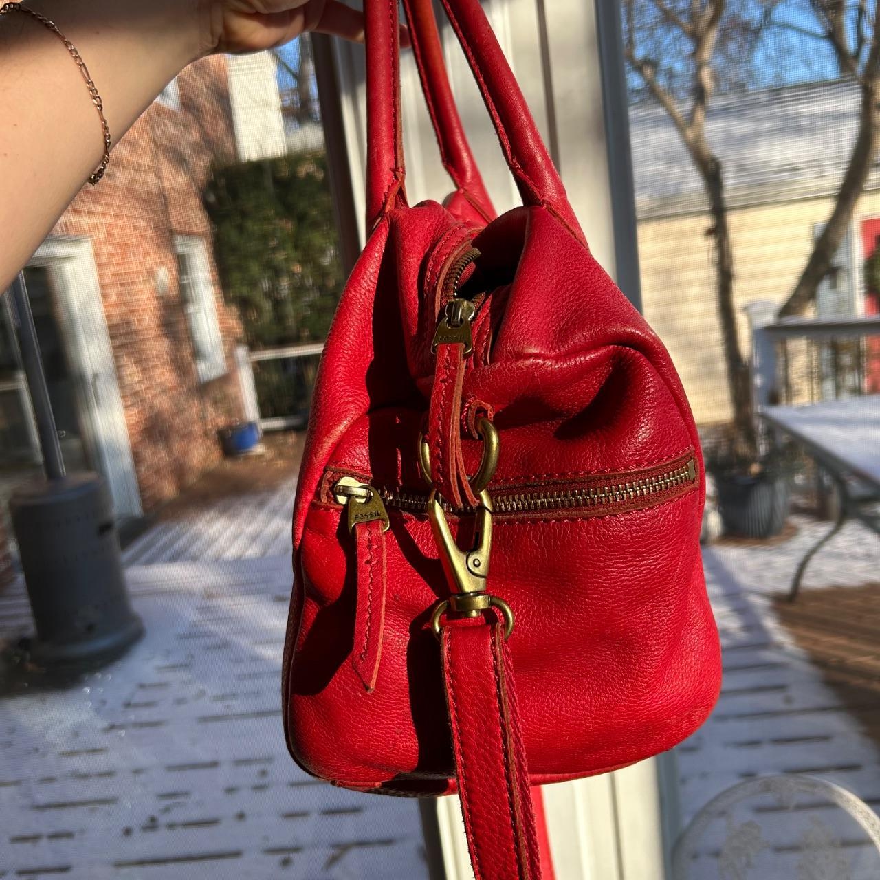 Fossil Women's Shoulder bags - Red – Bright red F… - image 3