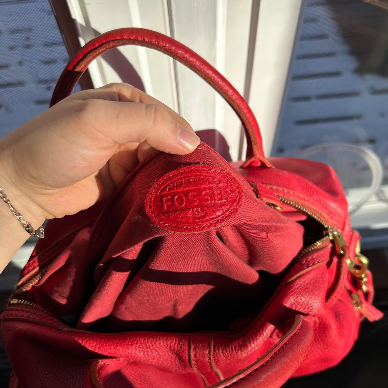 Fossil Women's Shoulder bags - Red – Bright red F… - image 4