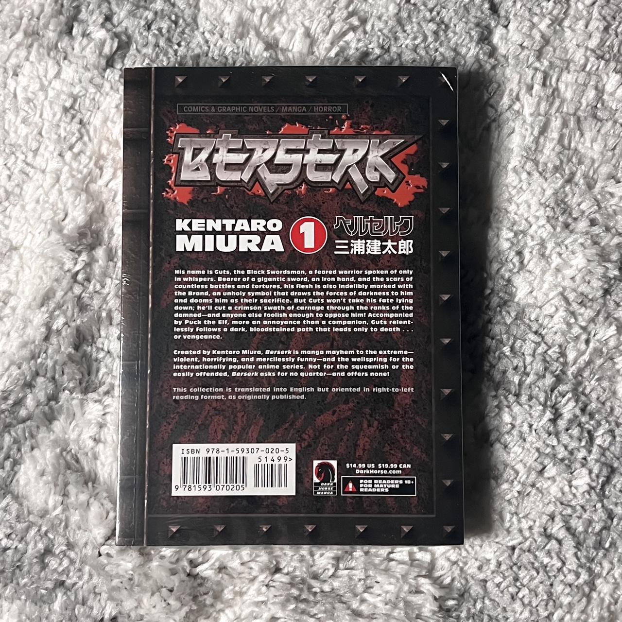 Berserk manga (volume 1 + 2) bundle • perfect... - Depop