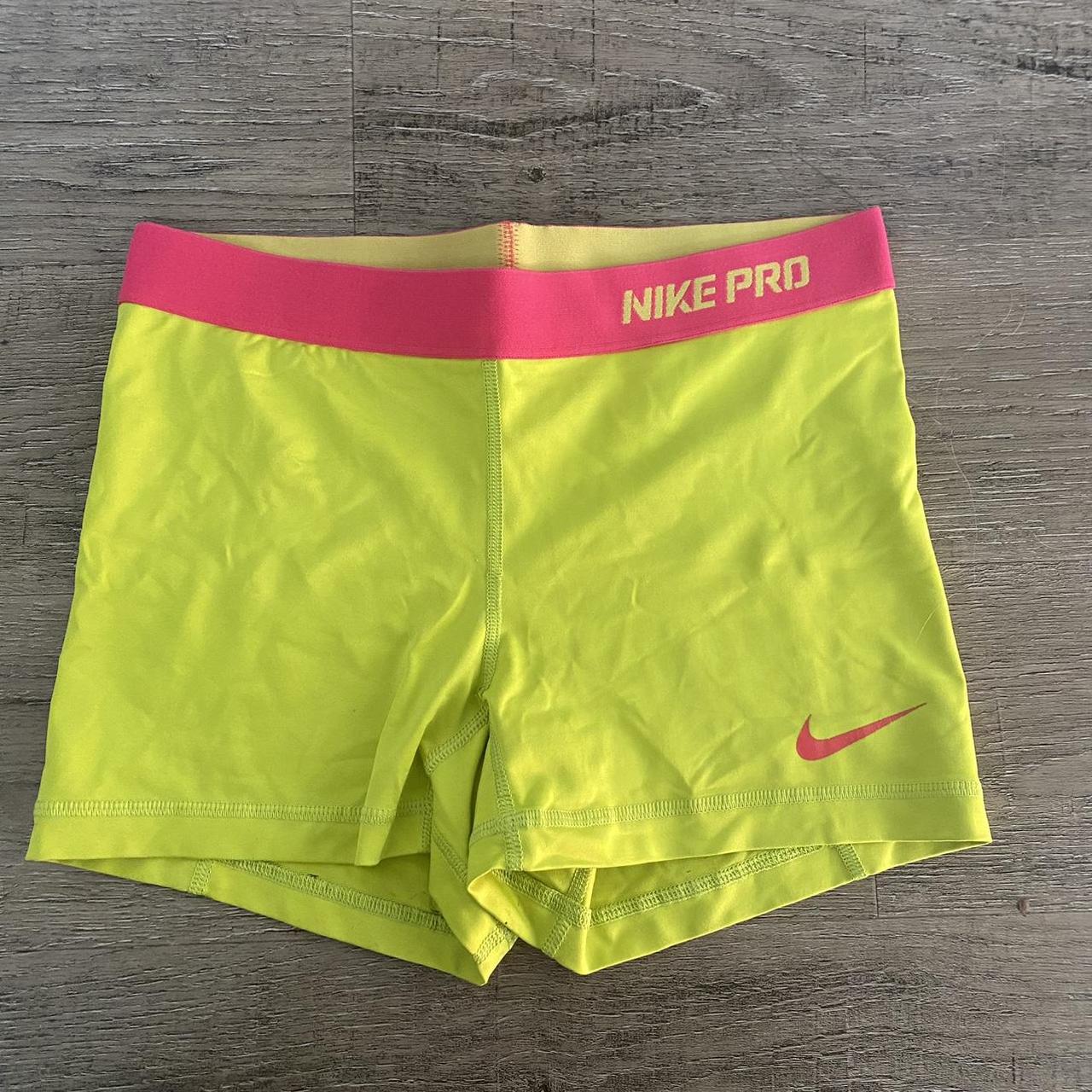 pink and green nike