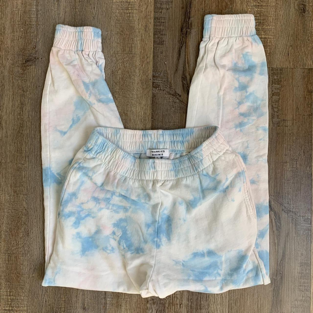 Frankies bikinis tie online dye sweatpants