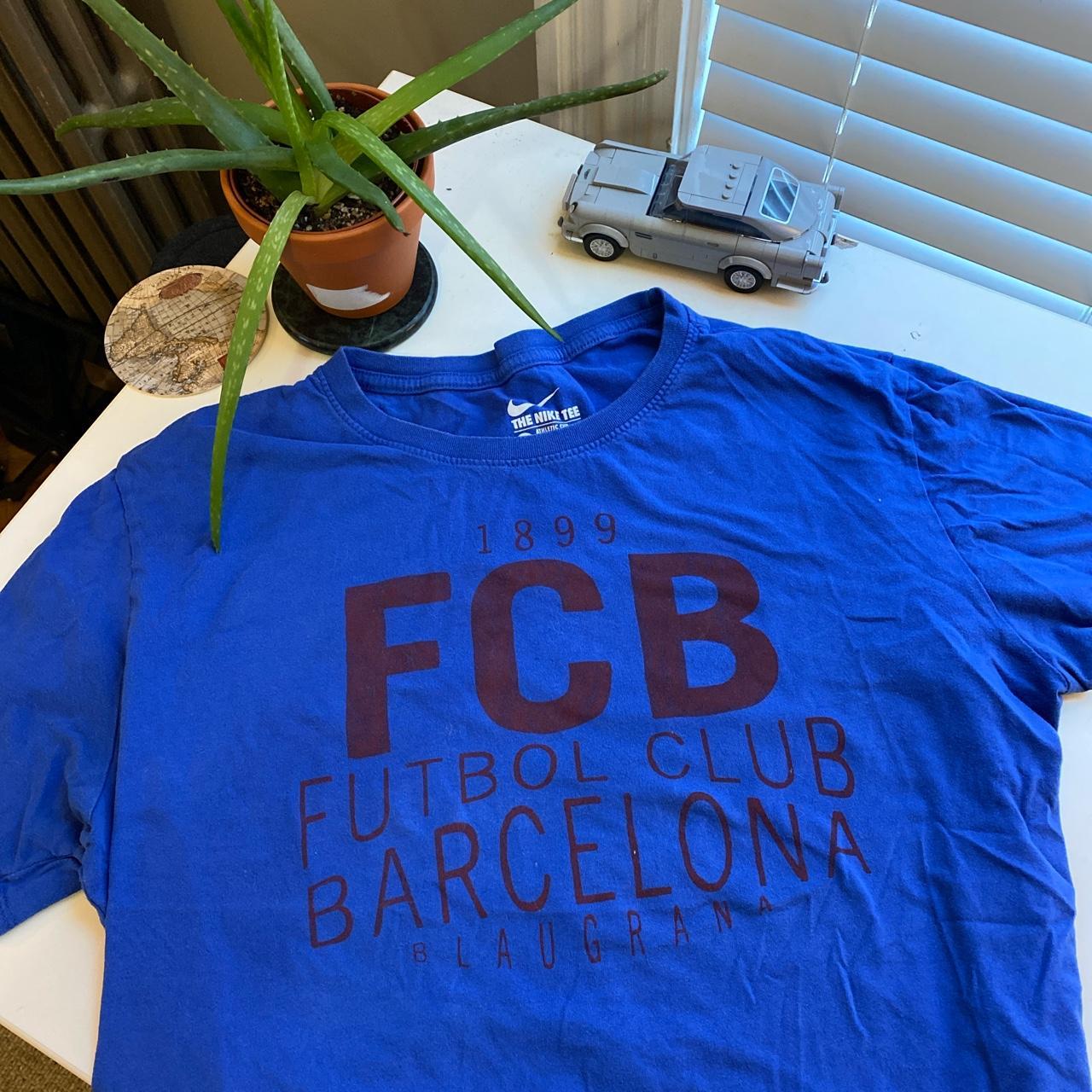 Nike FC Barcelona Tee - Depop