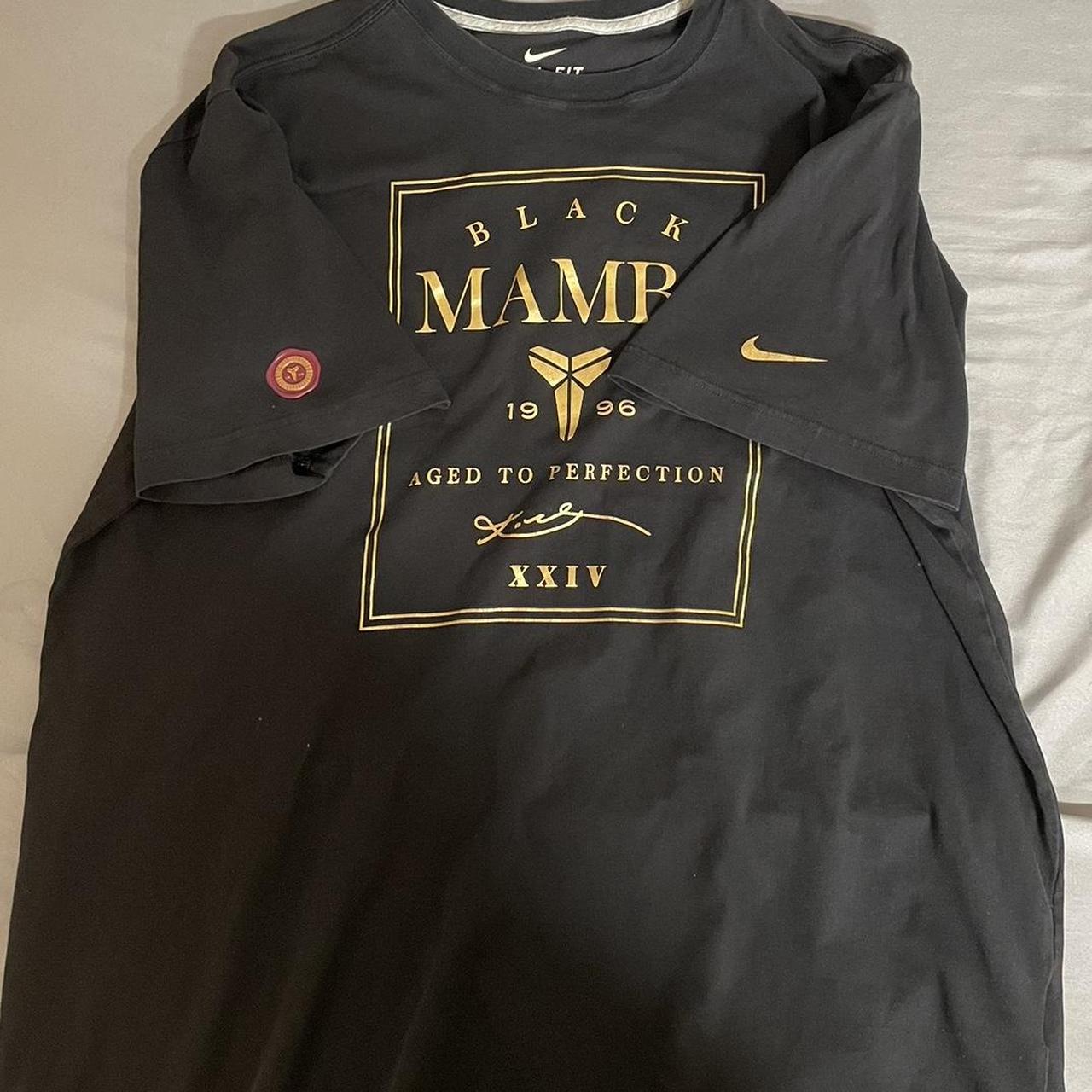 Kobe Adidas Black Mamba T-Shirt 22.5 inches pit to - Depop