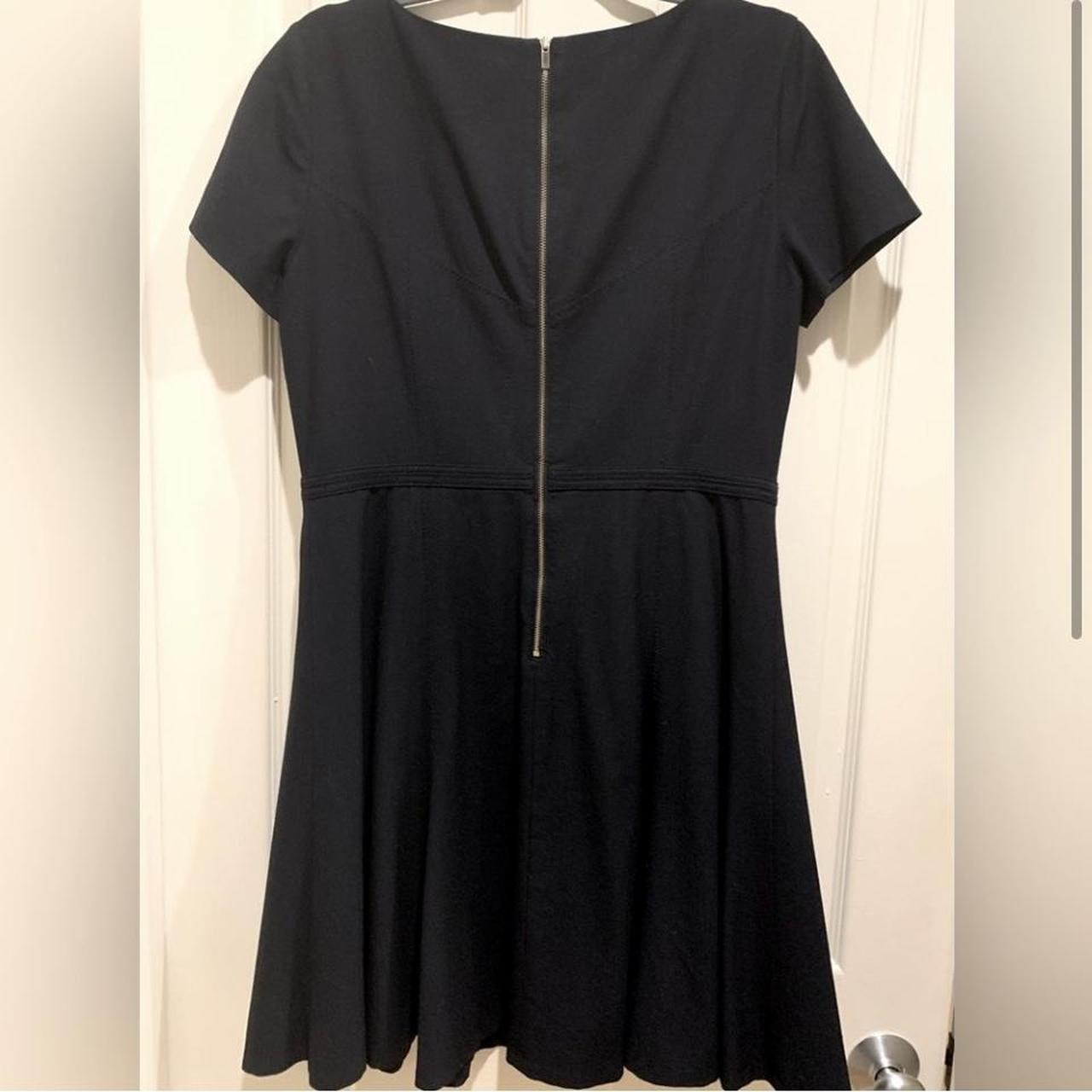 Ann taylor outlet navy dress