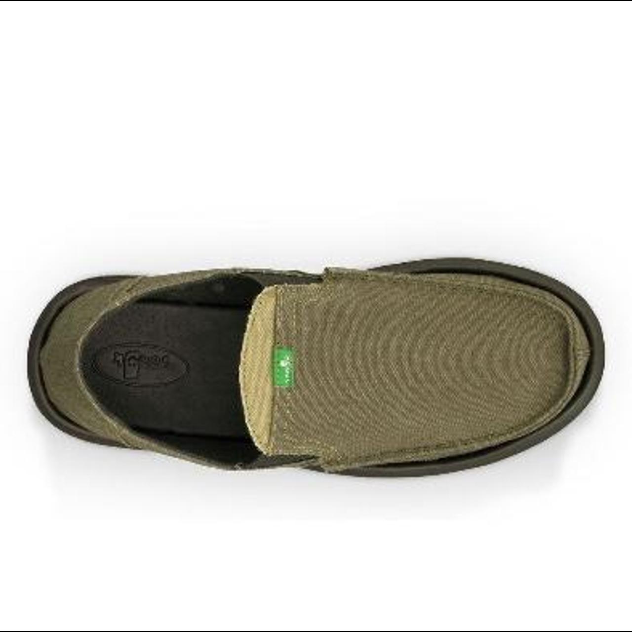 Men's Shoes Sanuk PICK POCKET Slip On Sidewalk Surfer Loafers SMF1032 BROWN  