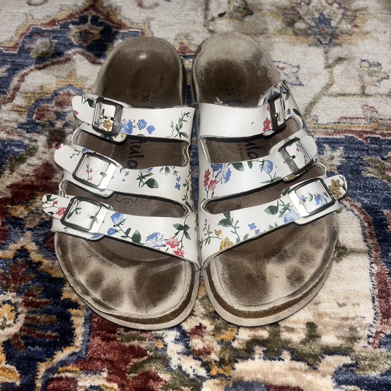 Birkenstock Betula By Birkenstocks Brown Embellished Double Strap Sandals  Women's 39 Size 8 - $75 - From Emma