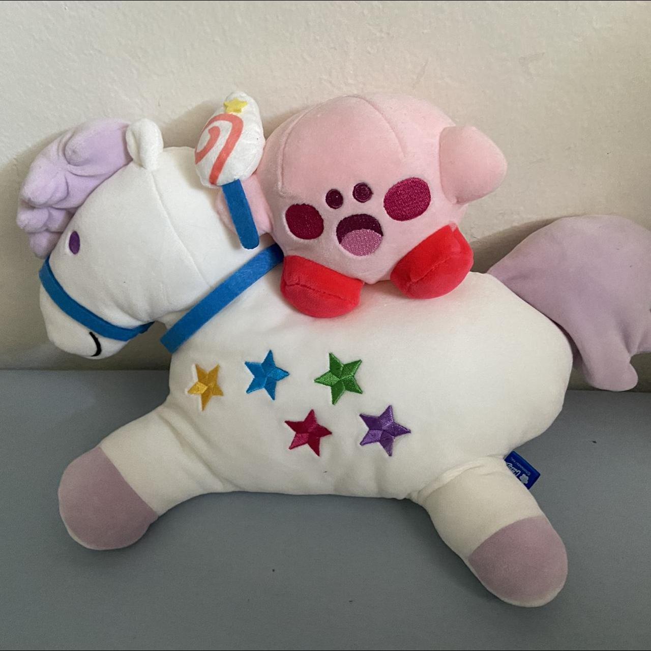 Swimmer X Kirby Dream Land Unicorn plush kirby... Depop
