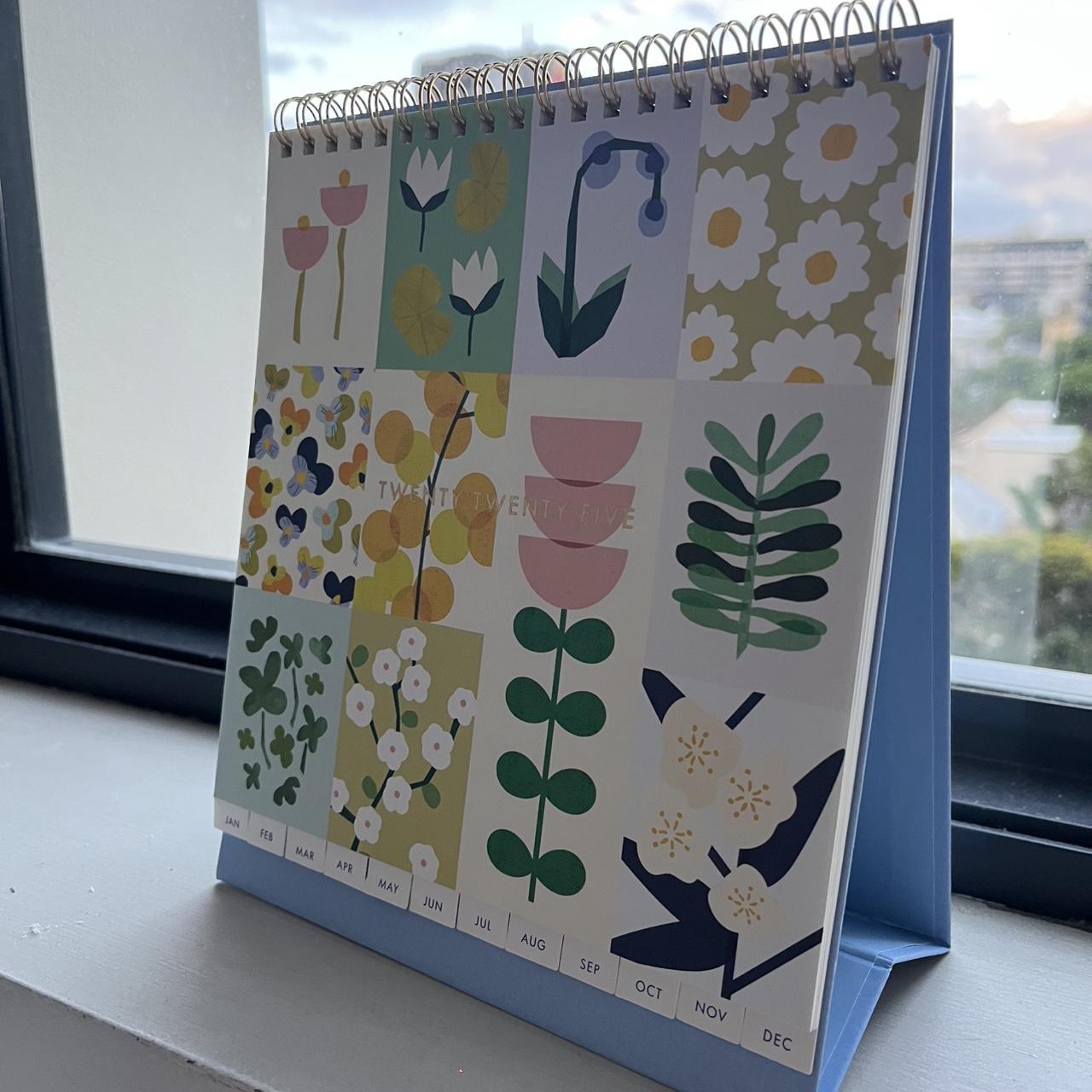 KIKKI K 2025 DESK CALENDAR BRAND NEW and never been... Depop