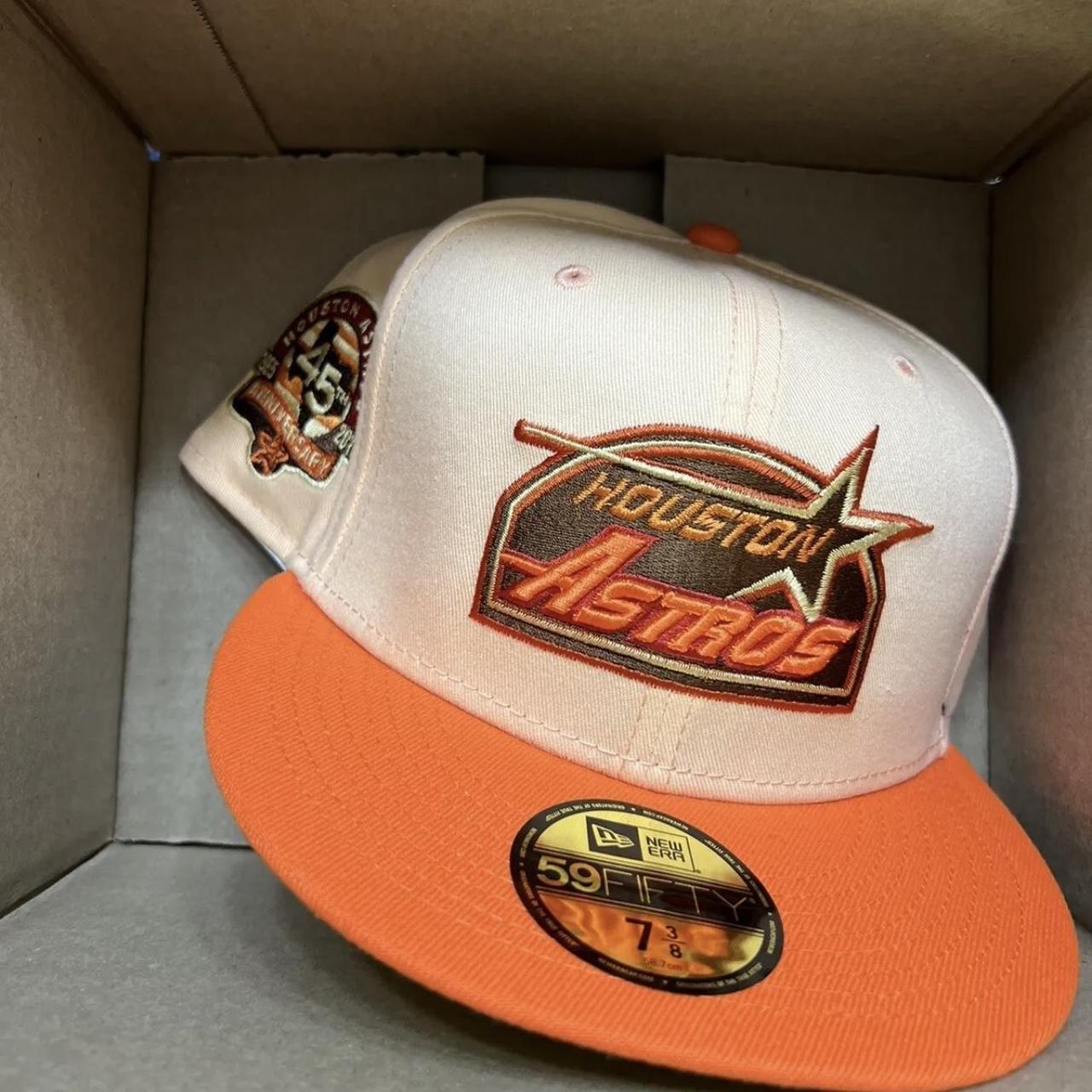 Eight One x New Era Astros Neon Peach 5950 - Eight One