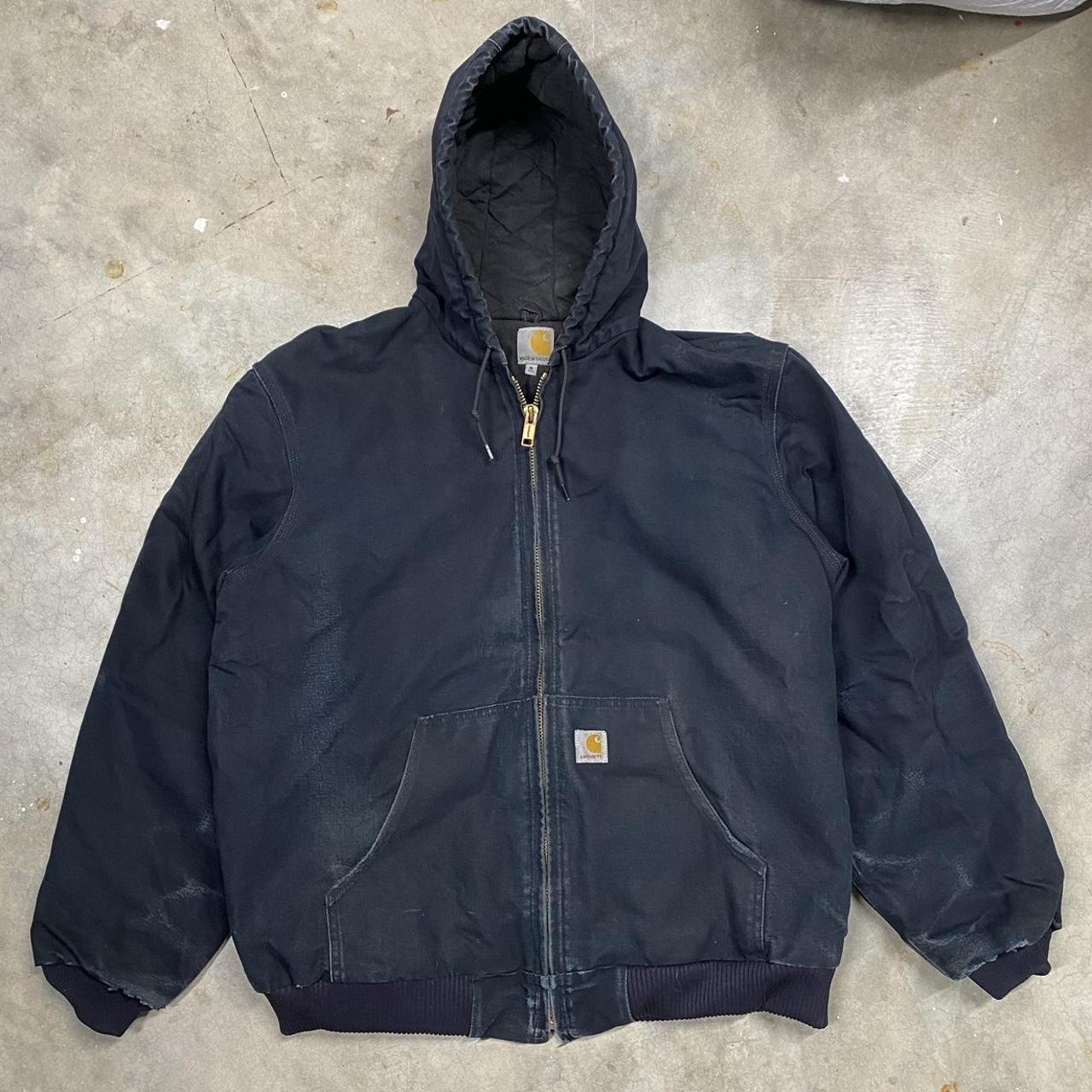 Vintage Carhartt J130 jacket - beautifully faded... - Depop