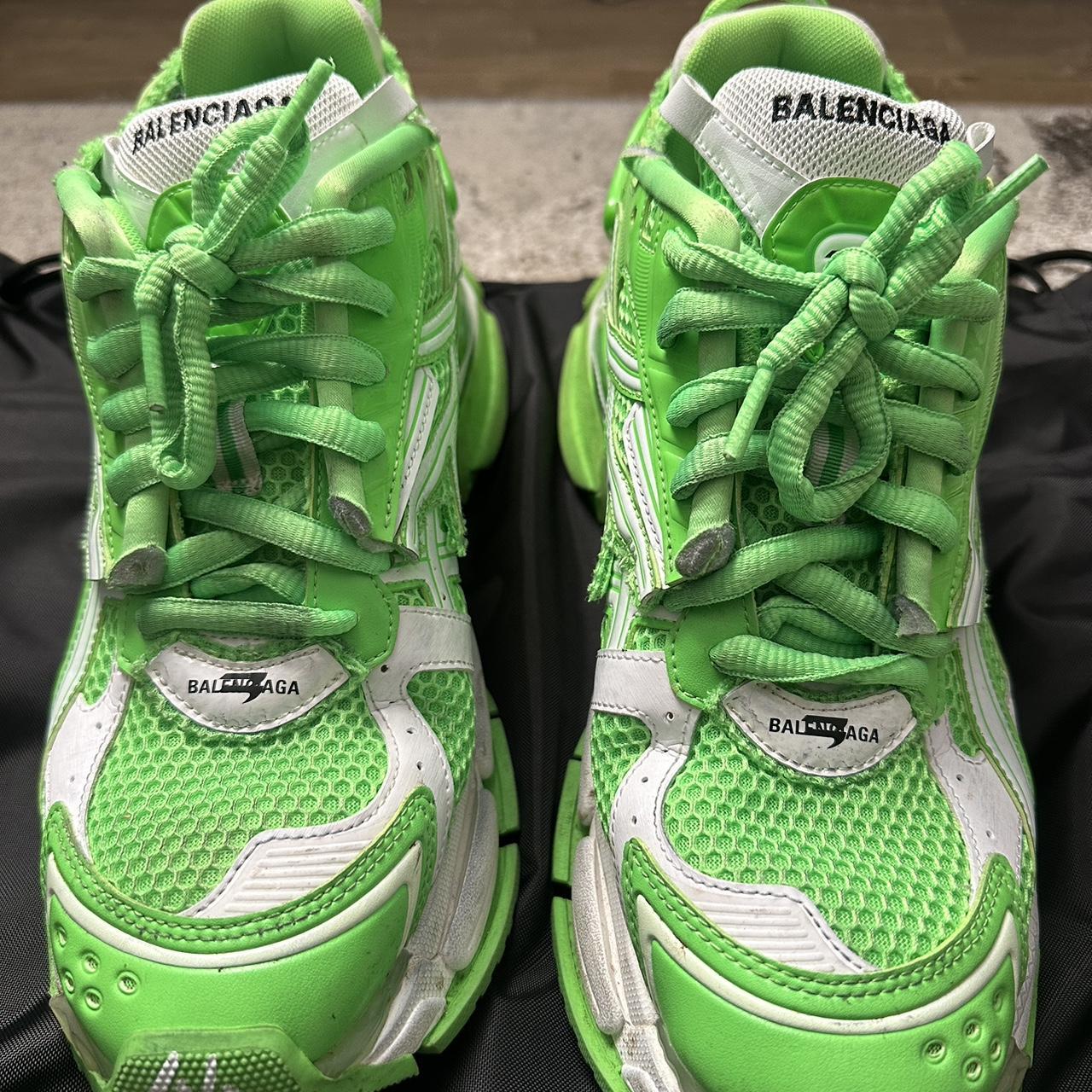 Balenciaga Runner 'Fluo Green' Great Condition | Depop