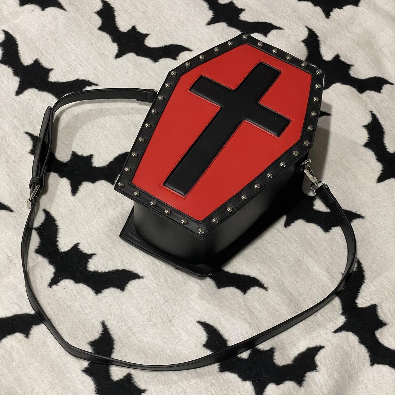 Dangerfield Cross Crucifix coffin bag 🦇 Brand new... - Depop