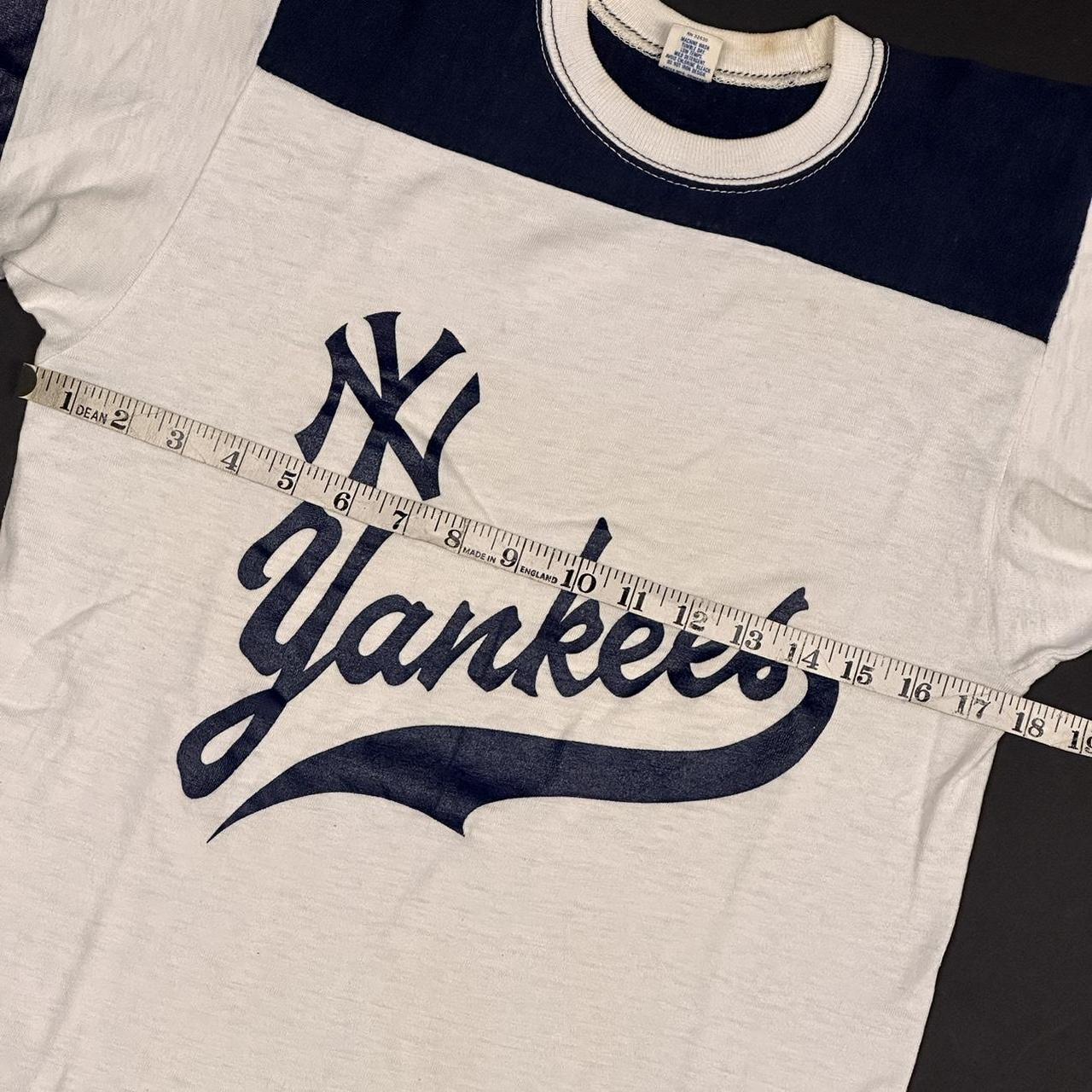 Vintage 70s Yankees baseball t shirt size - Depop