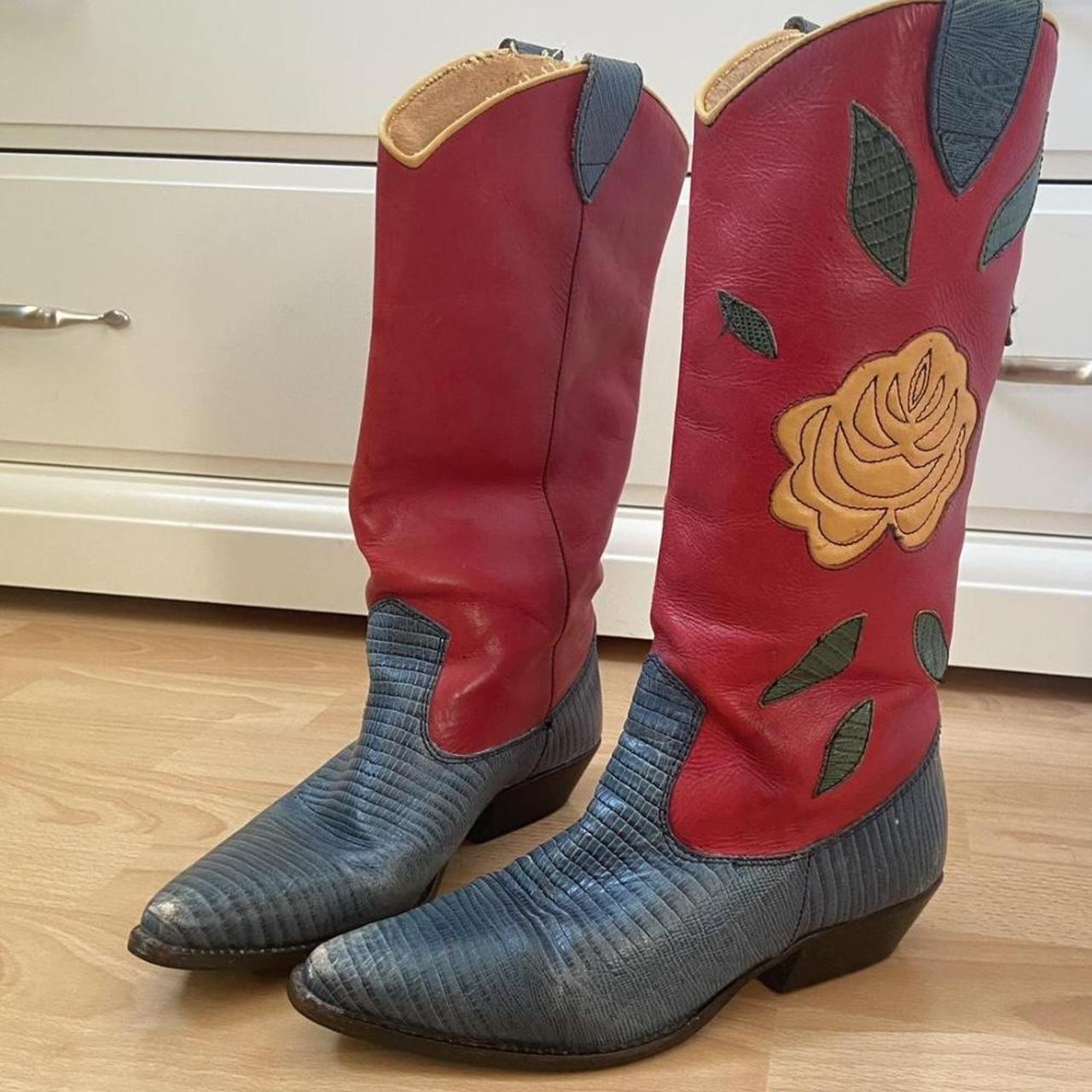 Gucci hot sale western boots