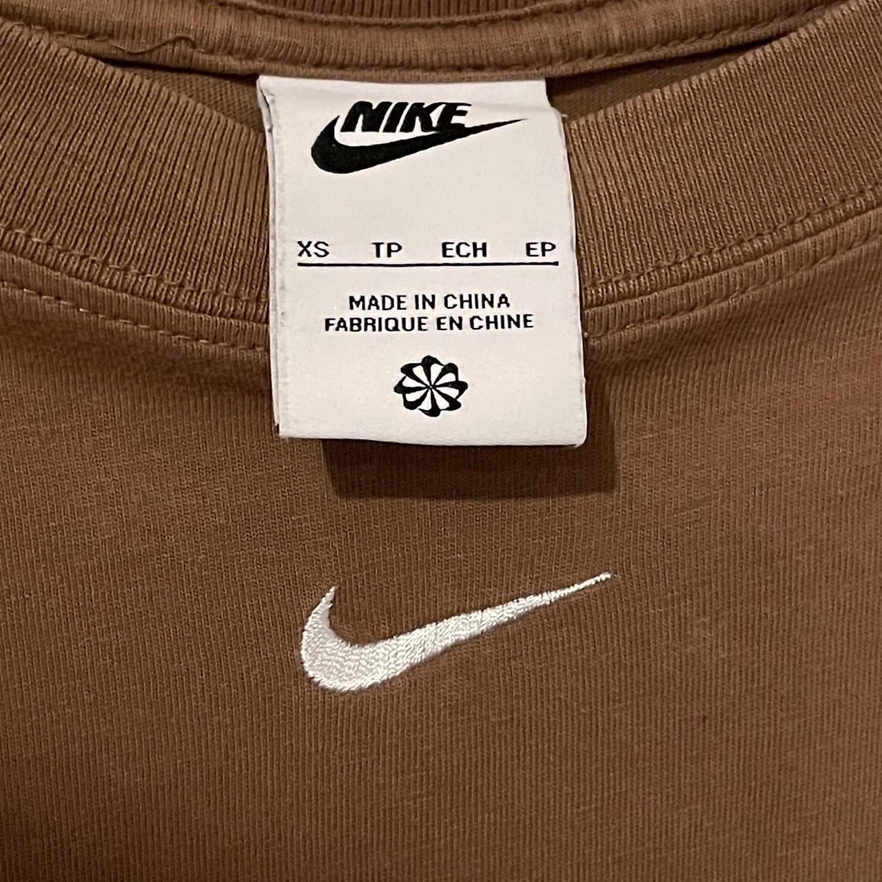 mens brown nike shirt