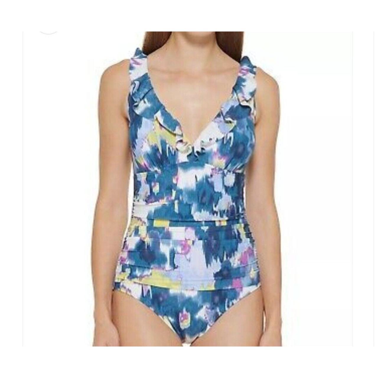 Buy Teal Blue Plunge Tummy Control Swimsuit from Next Germany