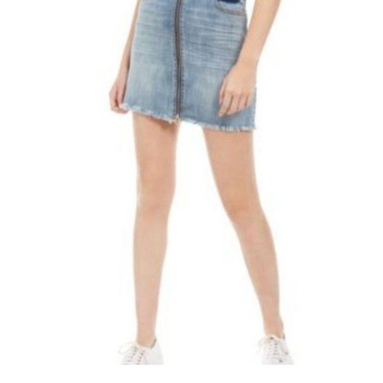 Indigo rein cheap denim skirt