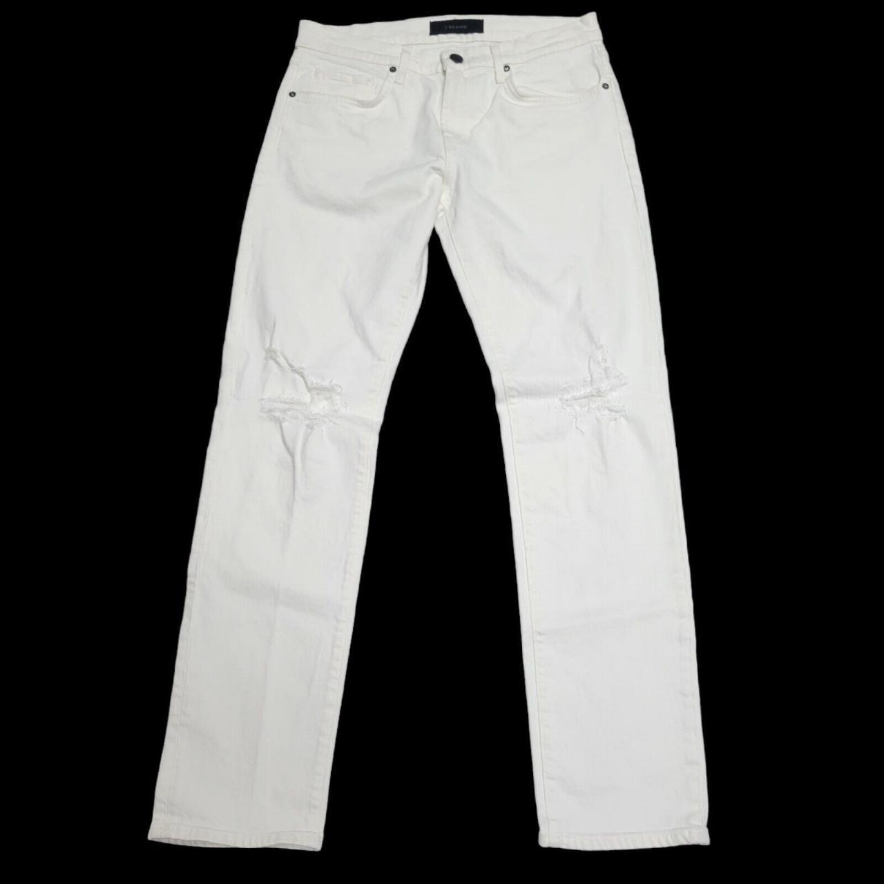 Jeans J Brand Chinos J Brand Men's Wide Leg Chino Jeans White 32