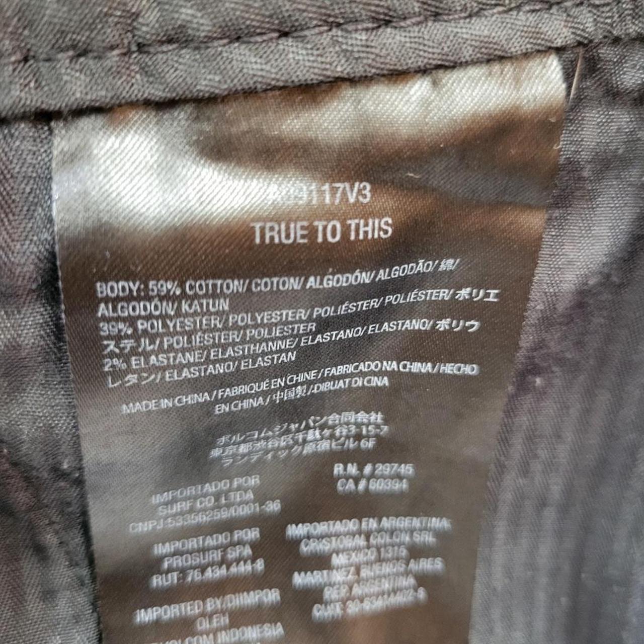 Volcom Men's Shorts - Black - 38" – The Volcom Tr… - image 6