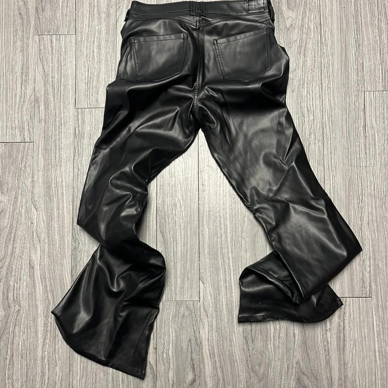 Dollhouse bootcut faux leather pants Depop