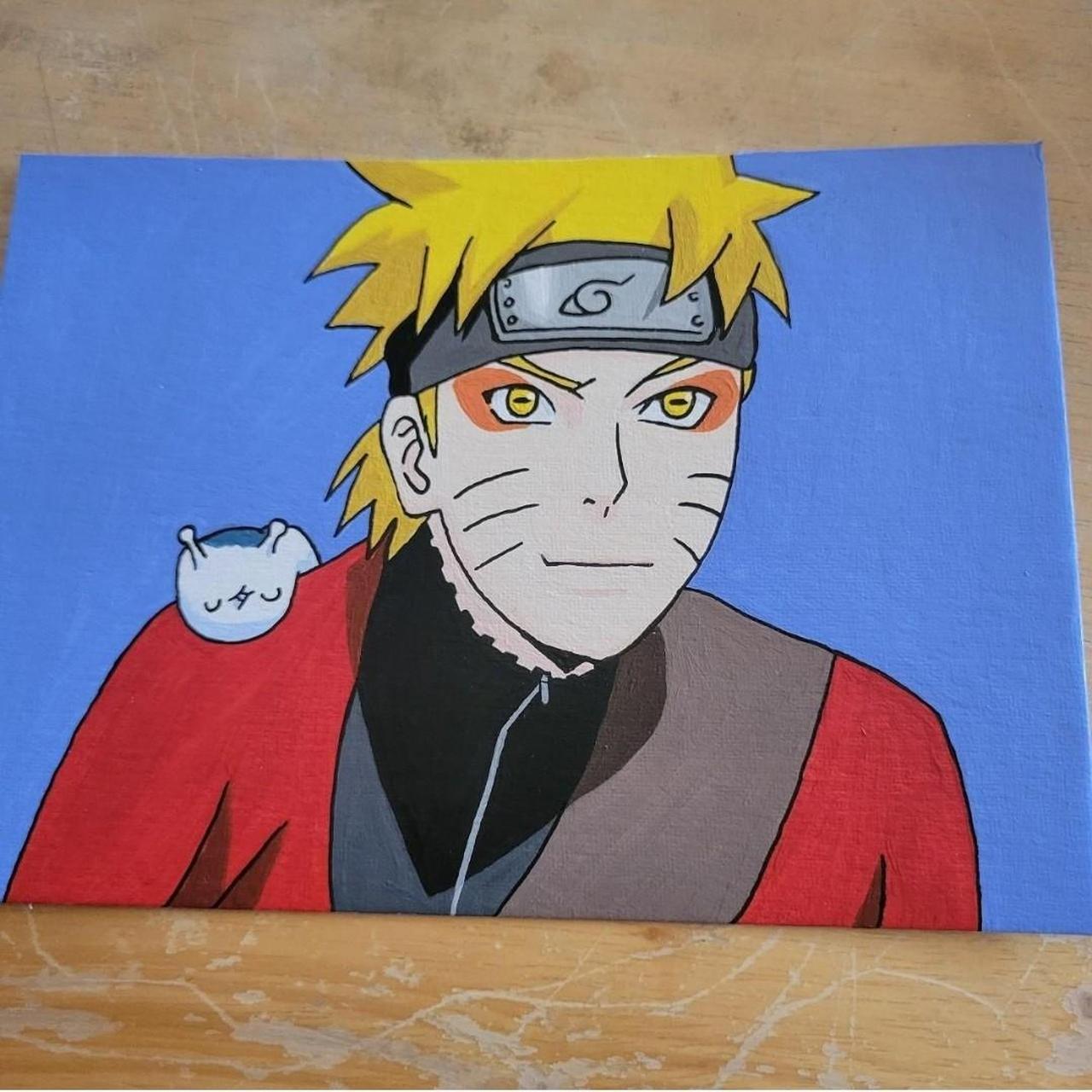 Sage Mode Naruto \u0026 Katsuyu!!! 5x7\, image size:1280x1280