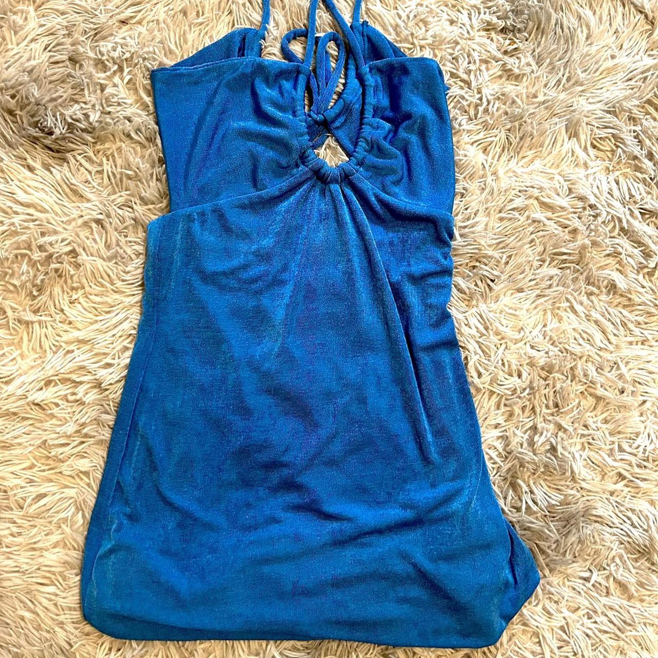 Peppermayo Women's Blue Dress Depop
