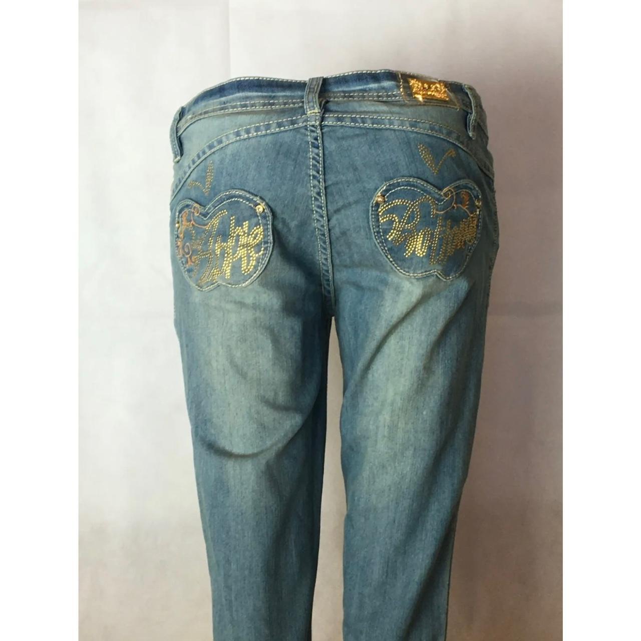 Apple Bottoms Jeans Light Blue Skinny Size 3 4 On Depop