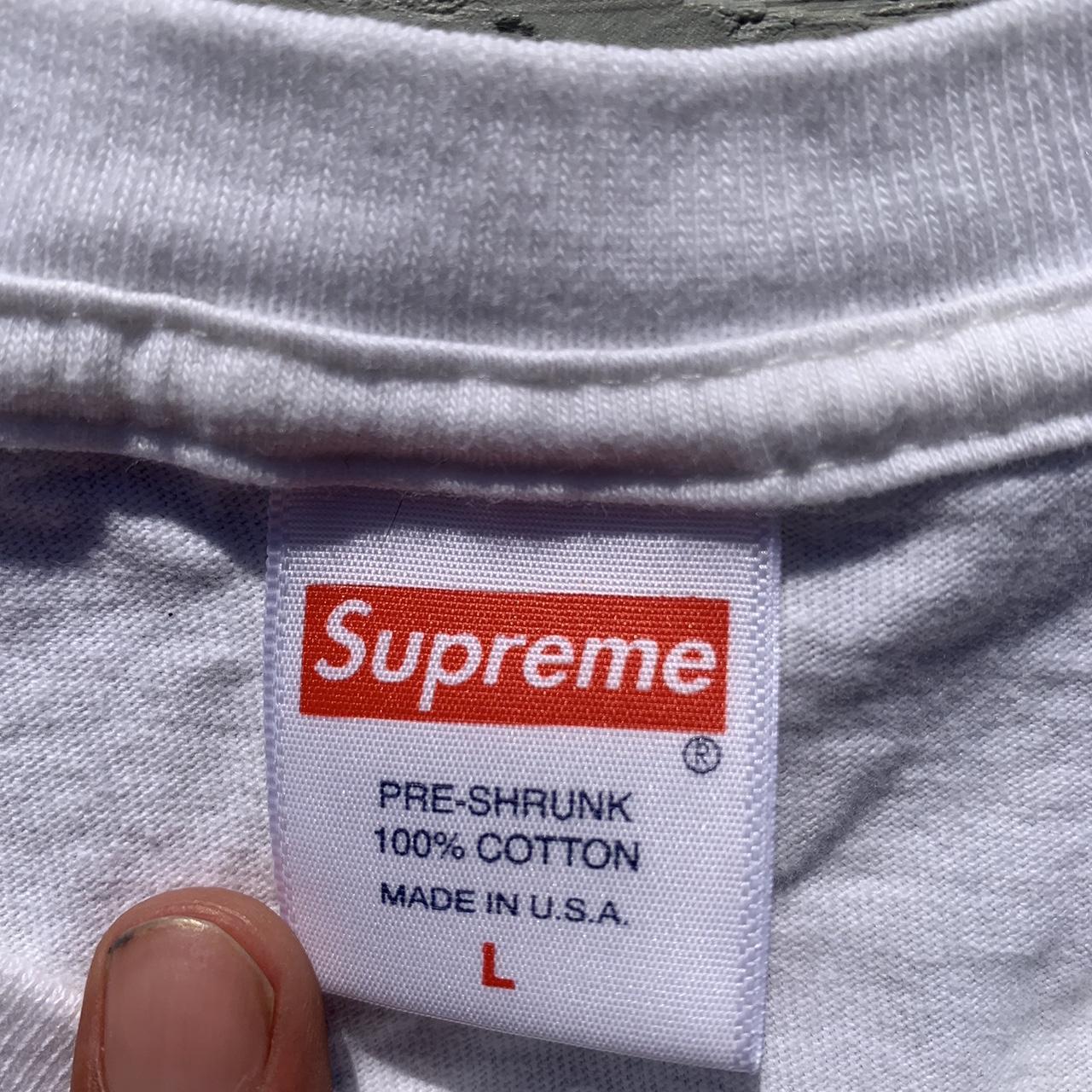 Supreme West Hollywood Box Logo Tee White Not - Depop