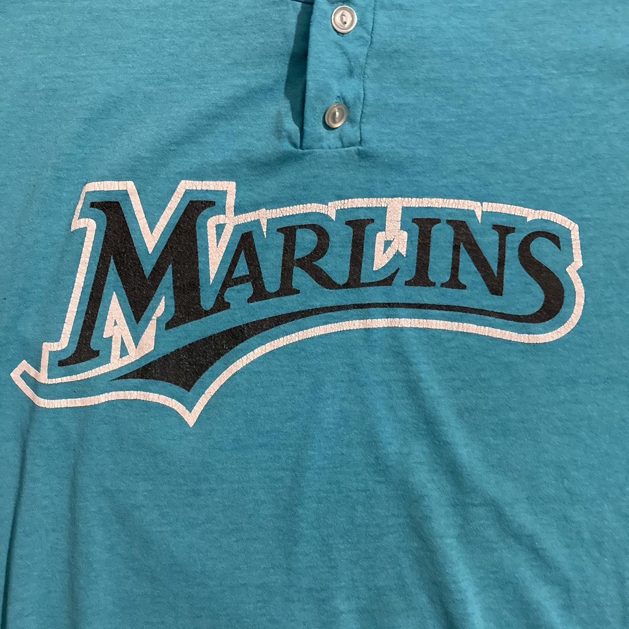 Florida Marlins Vintage Russell Athletic Authentic Baseball 