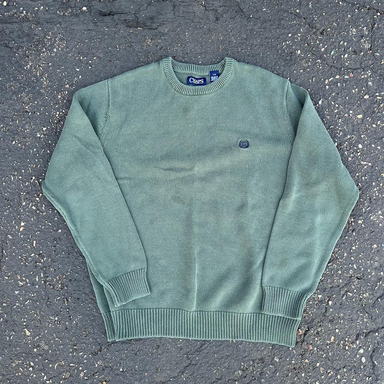 Chaps crewneck outlet sweater