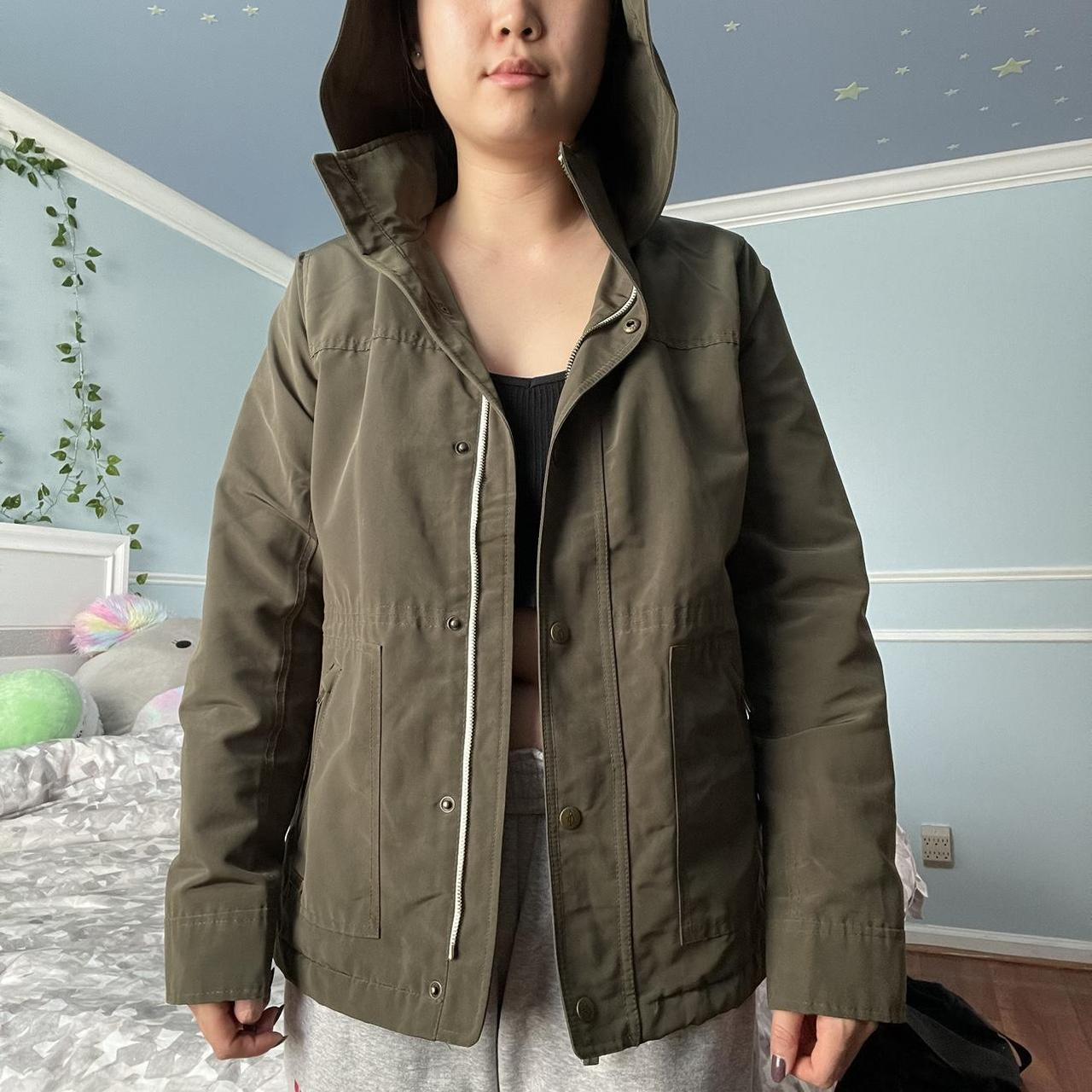 Abercrombie and 2024 fitch khaki jacket