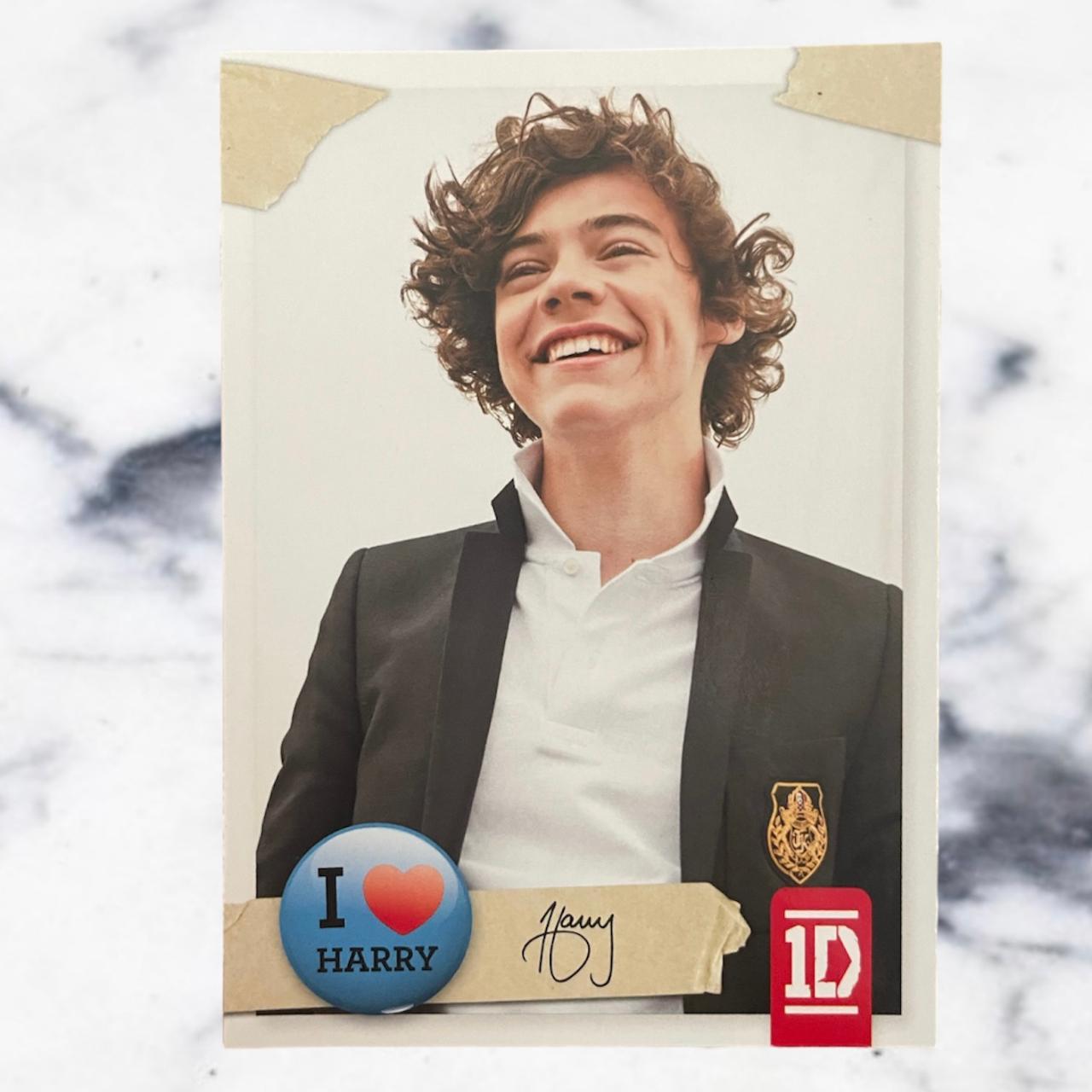 Harry Styles One Direction Official Trading Card... Depop