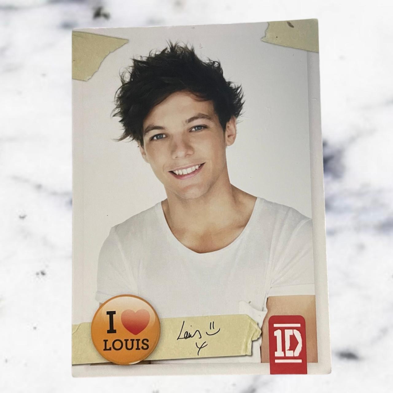 Official One Direction Trading Cards Louis Tomlinson... Depop