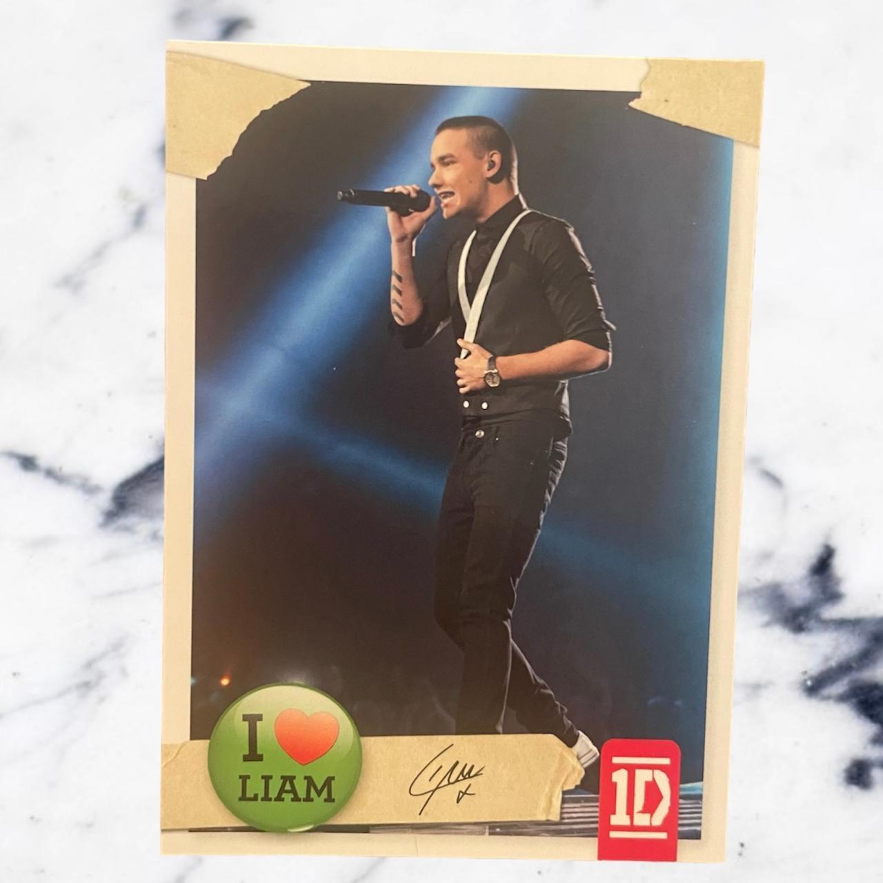 Official One Direction Trading Card Liam Payne... Depop