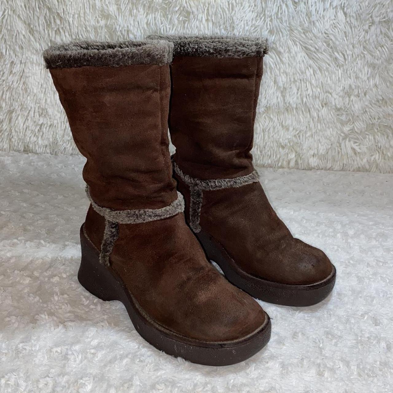 No Boundaries Women's Brown Boots | Depop