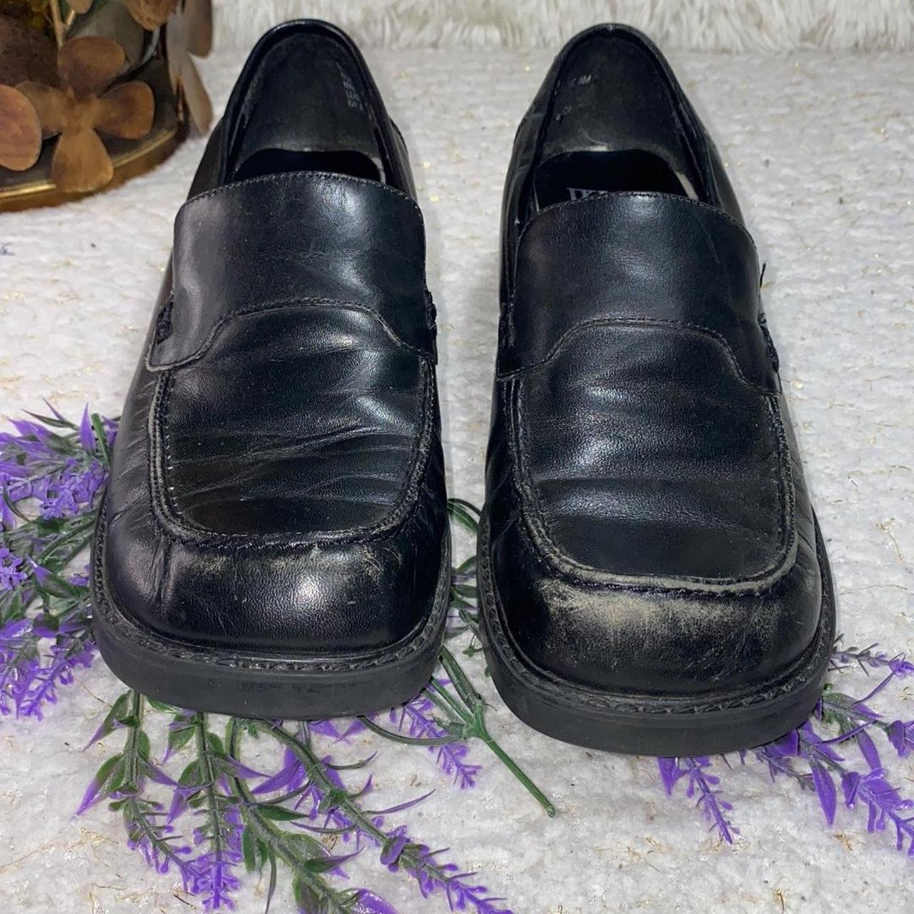 platform white loafers