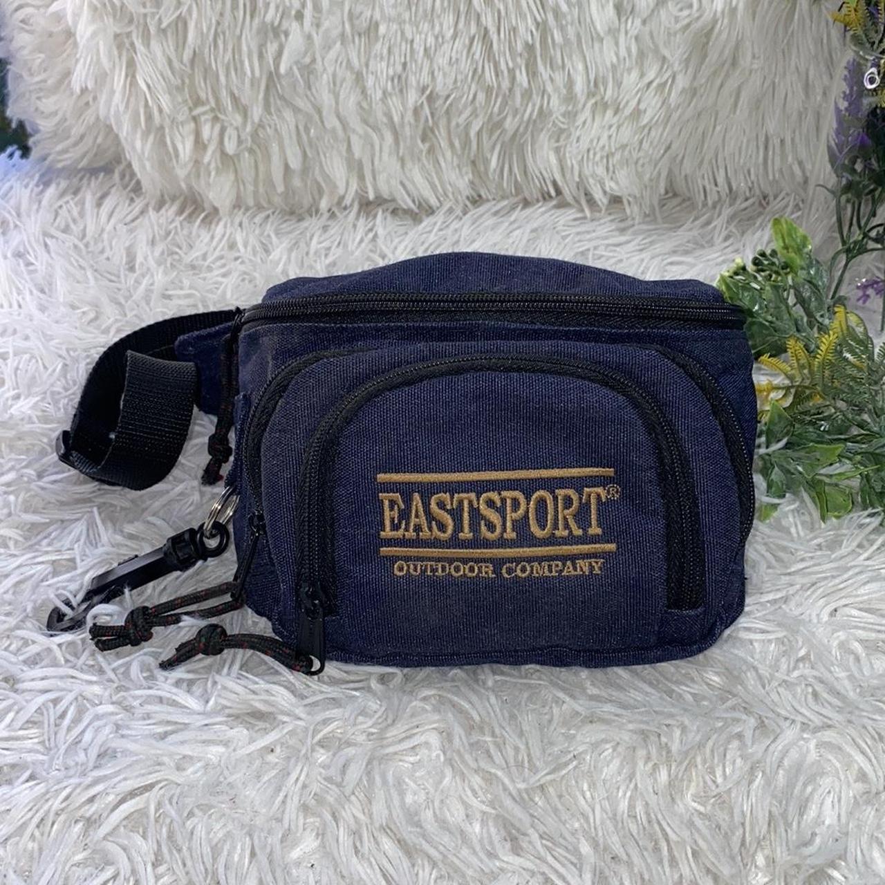 🐬Vintage EASTSPORT Fanny Pack/Bag Navy Blue 90's... Depop