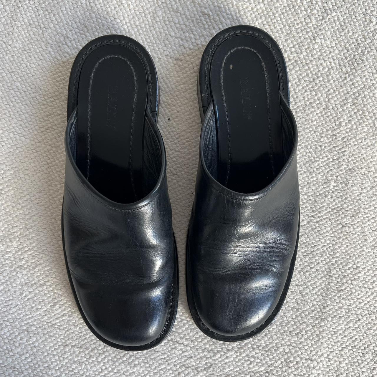 Bally Leather slippers - Depop