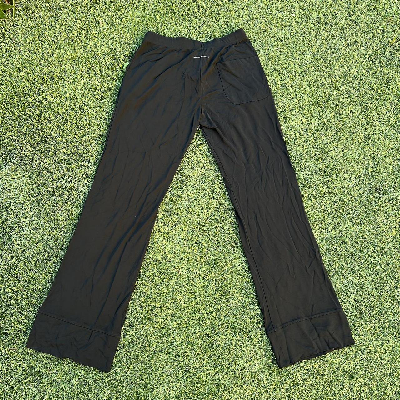 maison margiela mm6 flared lounge pants size:... - Depop