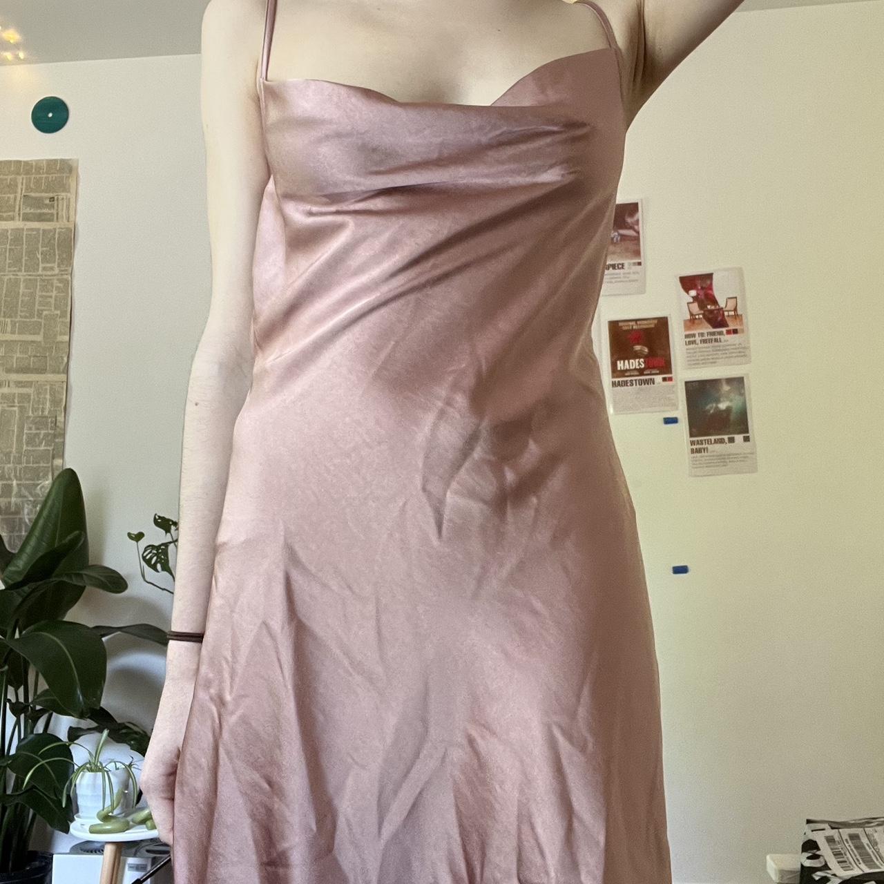 Dillard's Women's Pink Dress | Depop