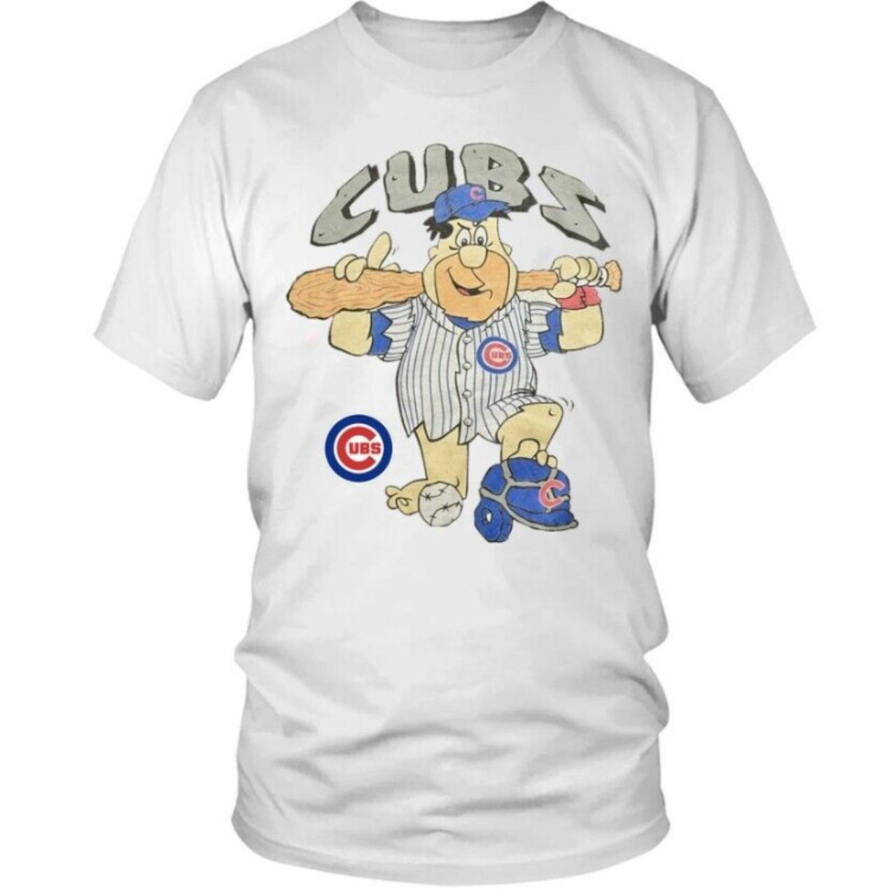 Vintage 1994 Chicago Cubs 3/4 tshirt XL Vintage - Depop