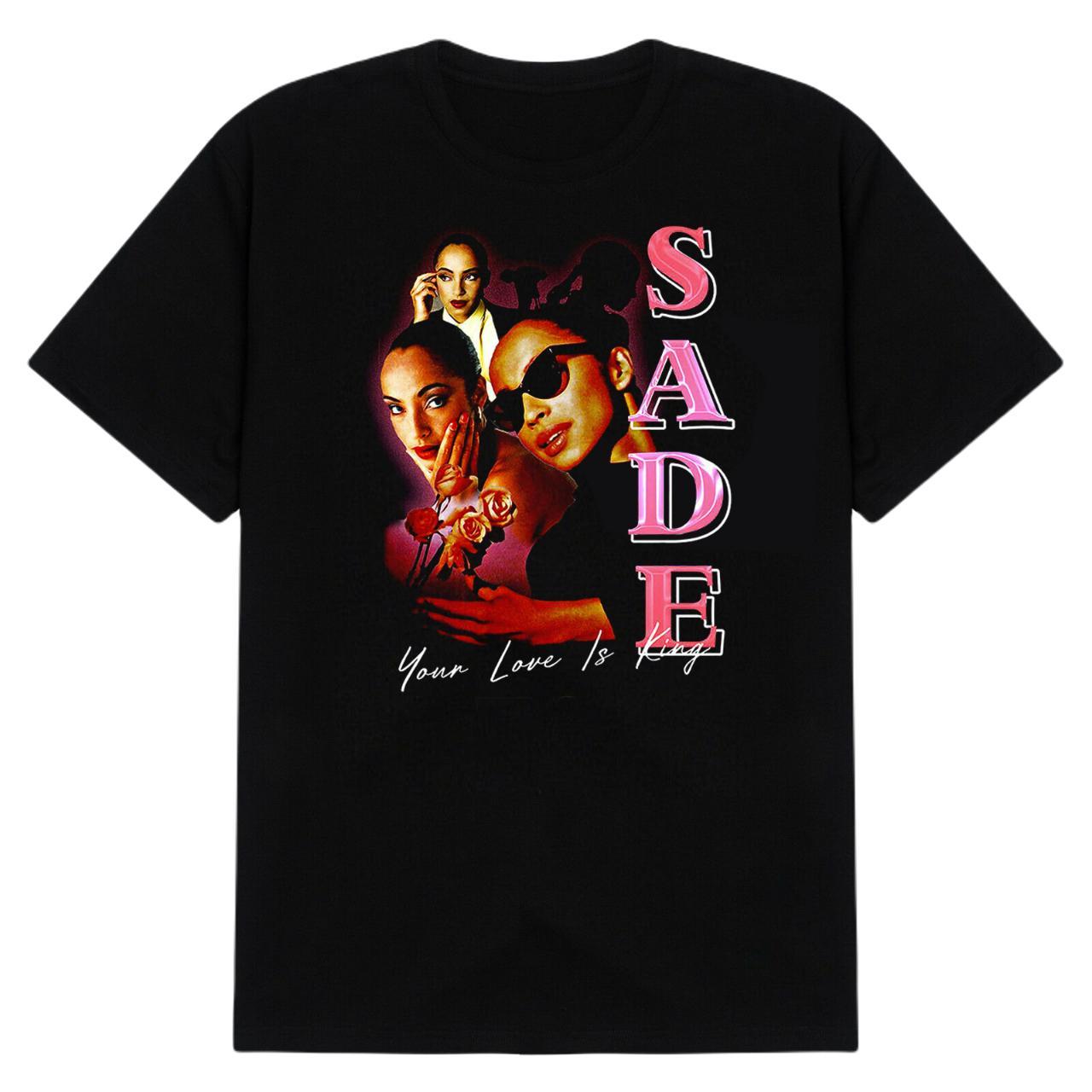 Sade Adu Your Love Is King Square Photo Men'S T Shirt – BlacksWhite