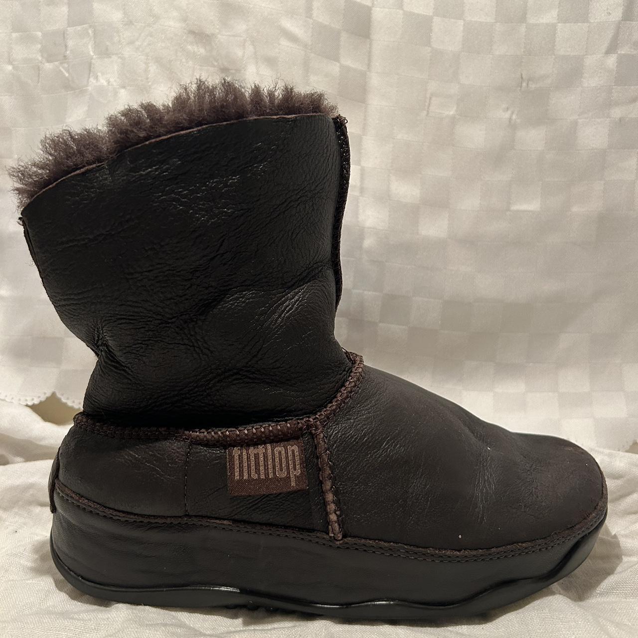 Flip Flop Brown Winter Boots Condition Excellent Depop